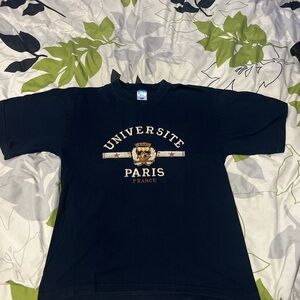 Universite Paris Navy T-Shirt